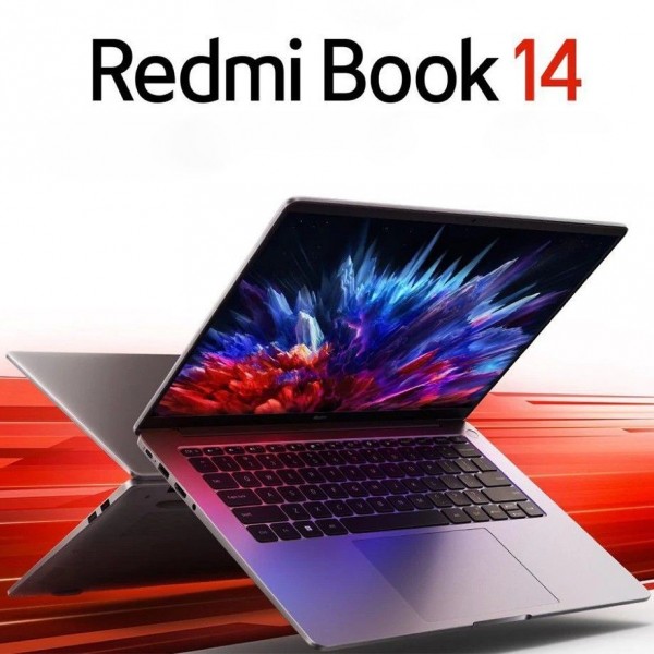 Ноутбук Xiaomi Redmibook 14 с процессором i5 13420H и 16ГБ ОЗУ в серебристом цвете