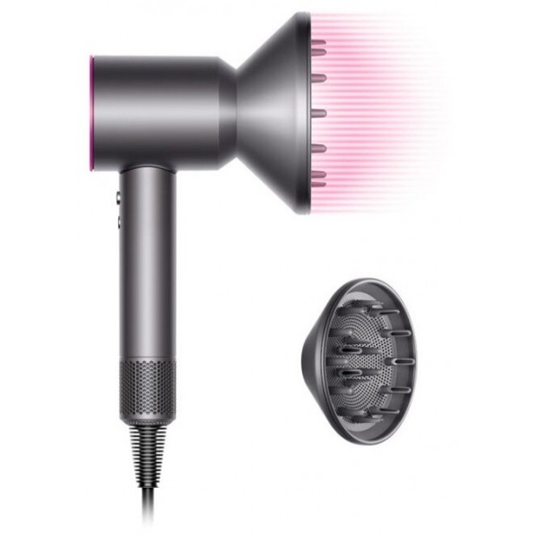 Фен Dyson Supersonic HD07, Nickel/Fuchsia