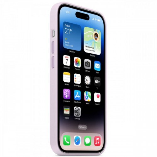 Чехол-накладка силиконовая для iPhone 14 Pro Silicone Case Midnight (6.1"), Лиловый