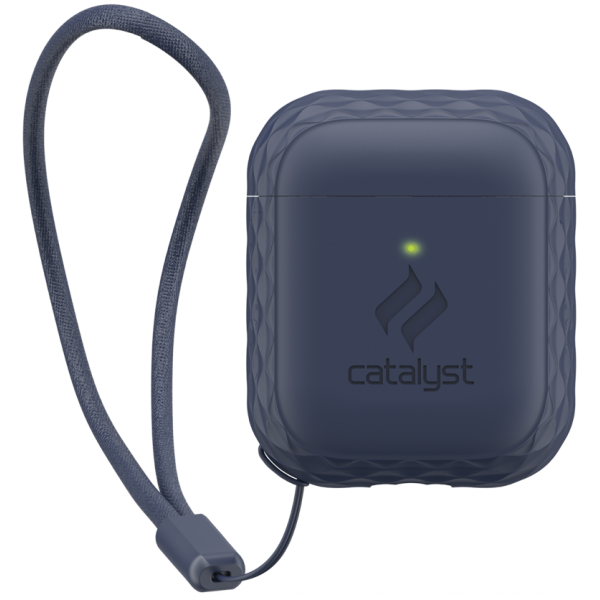 Чехол со шнурком Catalyst Lanyard Case для AirPods 1&2, цвет Темно-синий