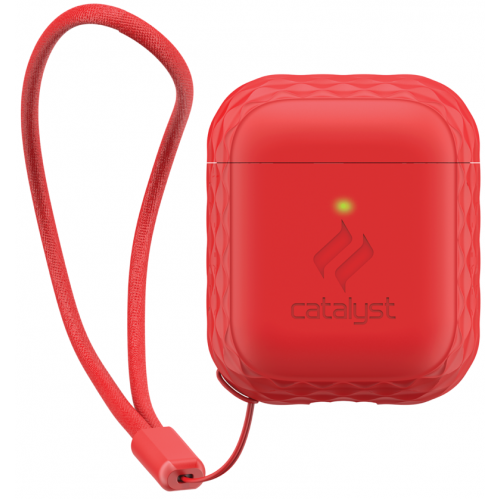 Чехол со шнурком Catalyst Lanyard Case для AirPods 1&2, цвет Красный