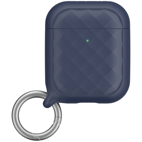 Чехол с карабином Catalyst Ring Clip Case для AirPods 1&2, цвет Темно-синий