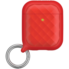 Чехол с карабином Catalyst Ring Clip Case для AirPods 1&2, цвет Красный