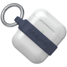 Чехол с карабином Catalyst Minimalist Case для AirPods 1&2, цвет Темно-синий