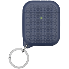 Чехол с карабином Catalyst Keyring Case для AirPods 1&2, цвет Темно-синий