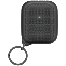 Чехол с карабином Catalyst Keyring Case для AirPods 1&2, цвет Черный