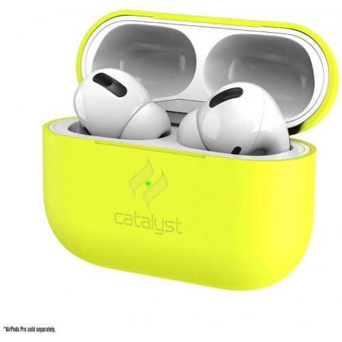Силиконовый чехол Catalyst Slim Case для AirPods Pro, цвет Неоновый желтый