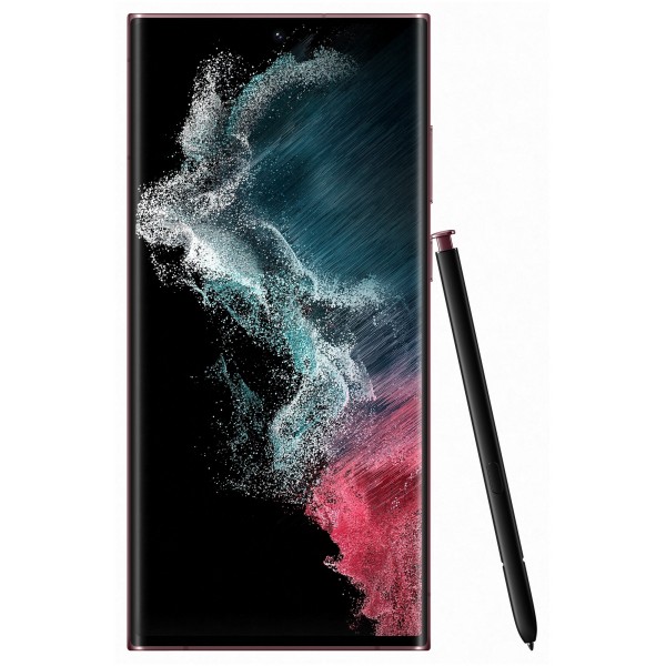 Смартфон Samsung Galaxy S22 Ultra 8/128 ГБ, бургунди (SM-S908B)