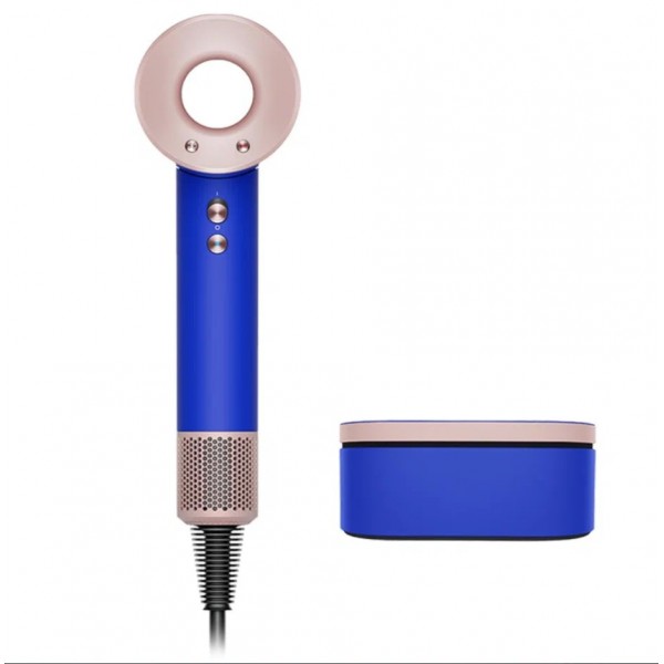 Фен Dyson Supersonic HD07 с кейсом для хранения, EU, blue/blush