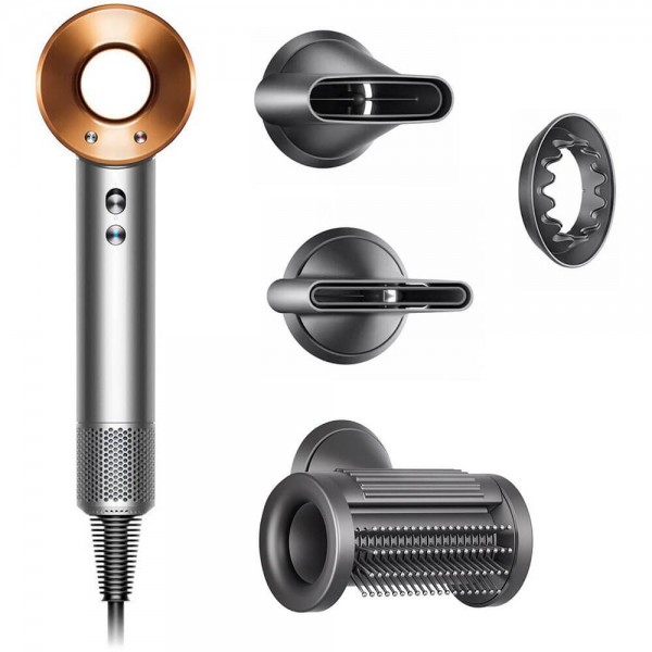 Фен Dyson Supersonic HD15, никель/медь, HK