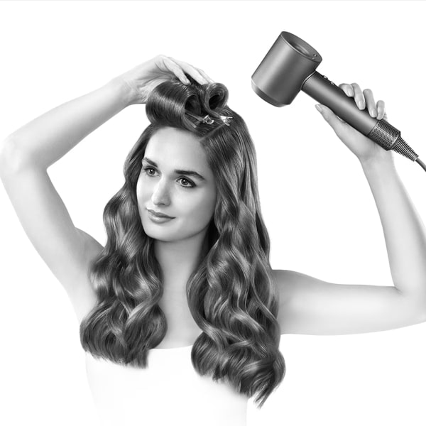 Фен Dyson Supersonic HD11 Professional Edition: Эффективность и Стиль в Серебристом и Черном Исполнении