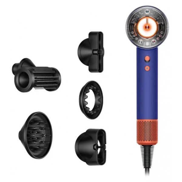 Купить Фен Dyson Supersonic HD16 без кейса, vinca blue/topaz, синий/топаз, не наша вилка в Москве
