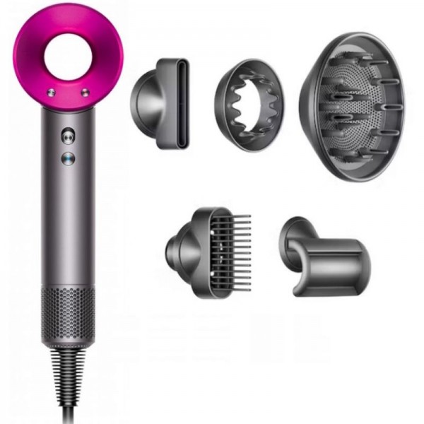 Фен Dyson Supersonic HD07, HK, antrazit/fuchsia (антрацит/фуксия) 