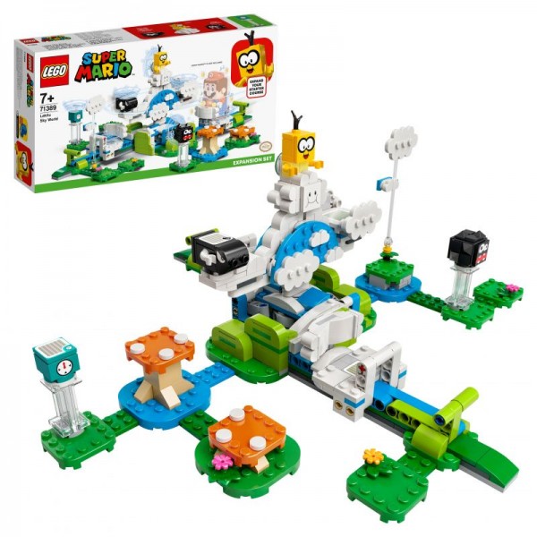 Конструктор LEGO® Super Mario 71389 Дополнительный набор «Небесный мир лакиту»