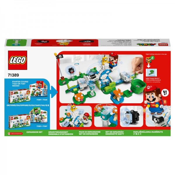 Конструктор LEGO® Super Mario 71389 Дополнительный набор «Небесный мир лакиту»