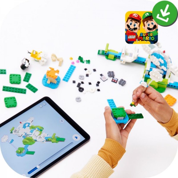 Конструктор LEGO® Super Mario 71389 Дополнительный набор «Небесный мир лакиту»