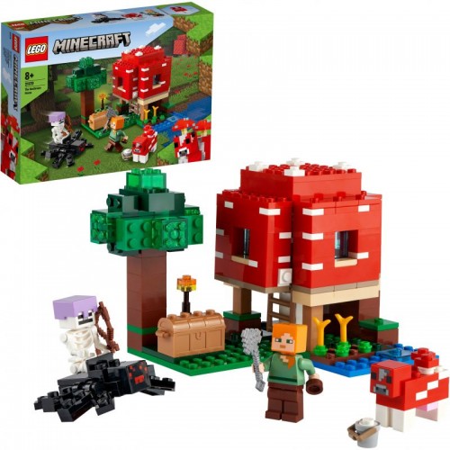 Конструктор LEGO® Minecraft™ 21179 Грибной дом