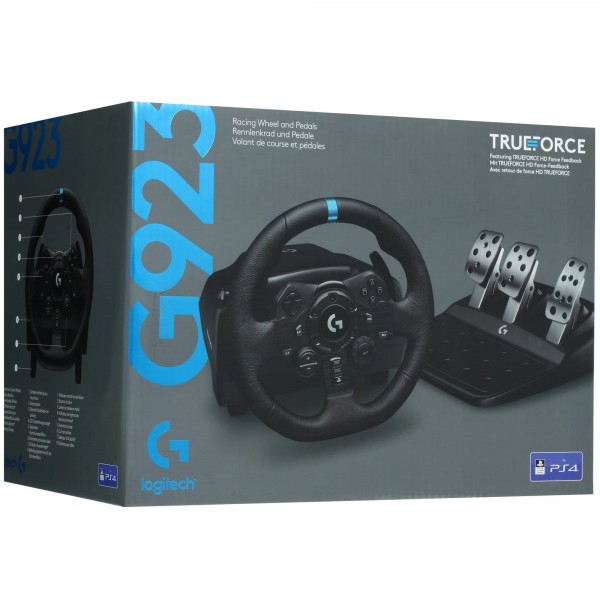 Руль Logitech G923 черный