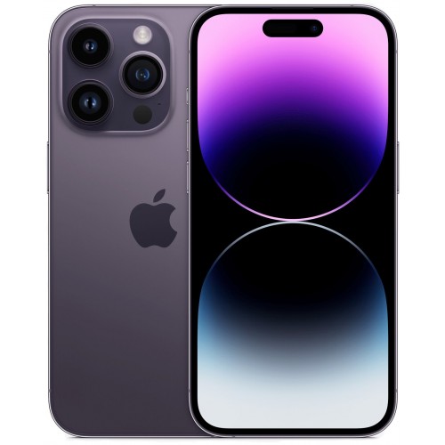 Apple iPhone 14 Pro, 128 ГБ темно-фиолетовый