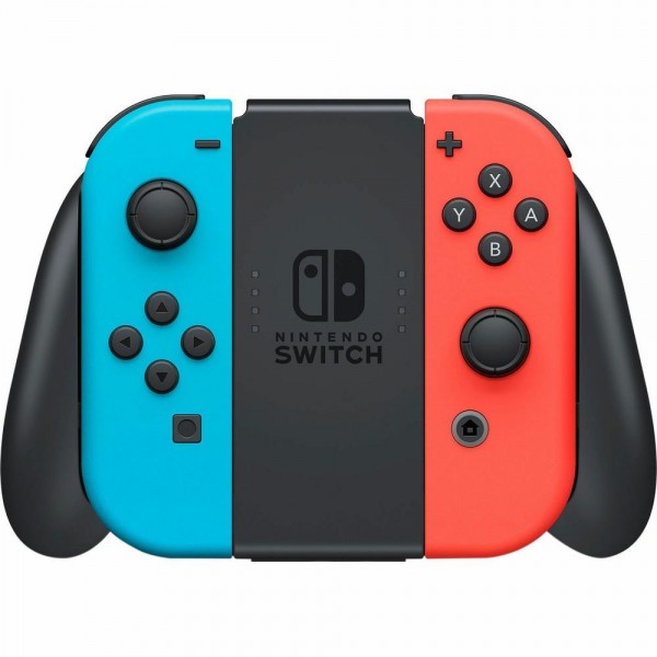 Игровая приставка Nintendo Switch 32Gb Rev.2 (Extended Battery Ver), Неоновый синий/неоновый красный