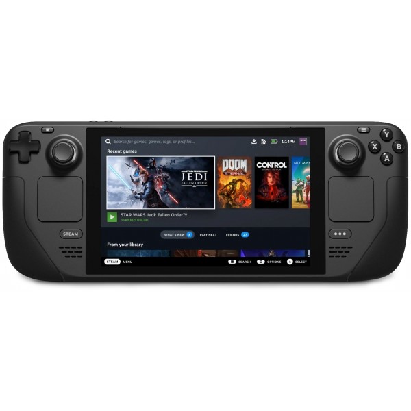 Купить Игровая приставка Valve Steam Deck OLED 256 ГБ SSD, черный в Москве