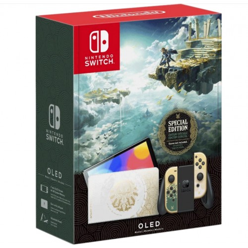 Игровая приставка Nintendo Switch OLED 64 ГБ, без игр, The Legend of Zelda: Tears of the Kingdom