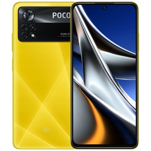 Смартфон Xiaomi Poco X4 Pro 5G 6/128 ГБ Global желтый 