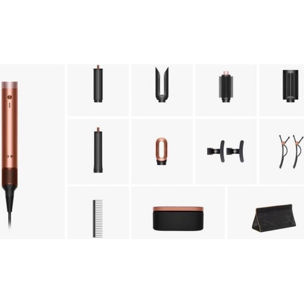 Фен-стайлер Dyson Airwrap complete Long HS09 Airwrap Co-anda 2x, amber silk