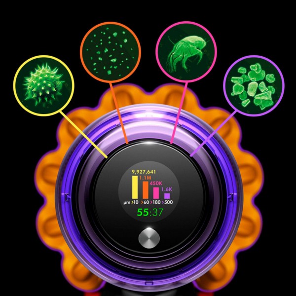 Пылесос Dyson V15 Detect absolute (SV47), gold
