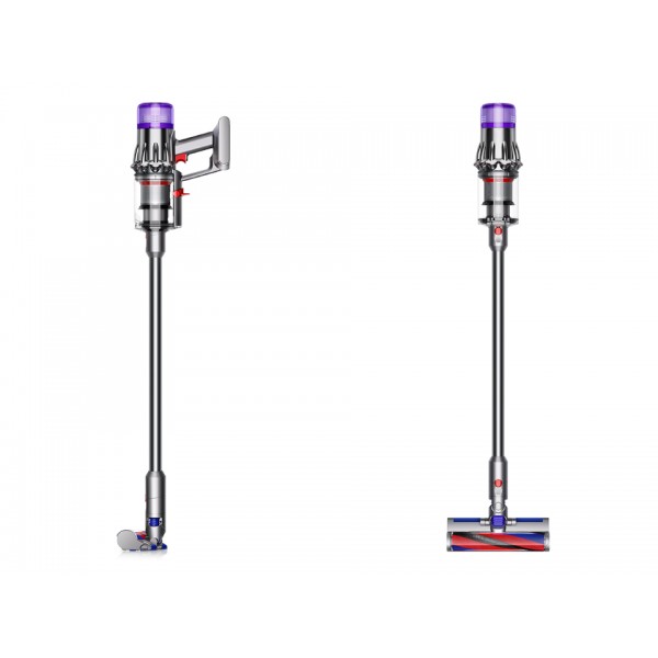 Пылесос Dyson V10 SV18 Digital slim Flaffy, nickel/nickel