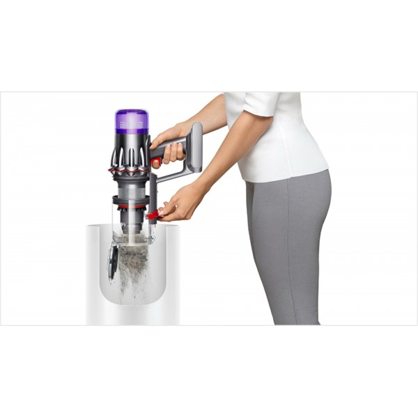 Пылесос Dyson V10 SV18 Digital slim Flaffy, nickel/nickel