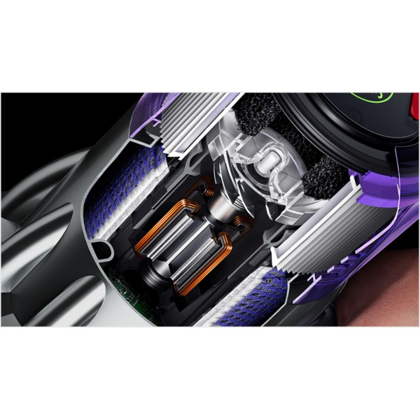 Пылесос Dyson V10 SV18 Digital slim Flaffy, nickel/nickel