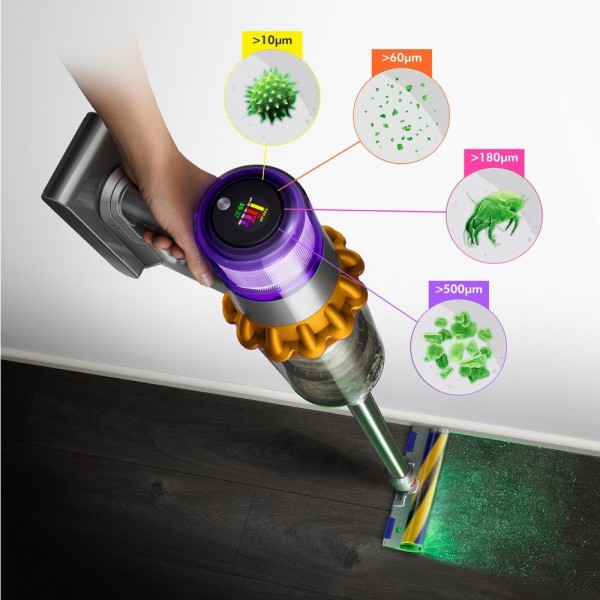 Пылесос Dyson V15 Detect Absolute Plus Floor Dock SV22