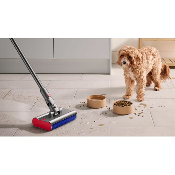 Пылесос Dyson V12s Detect slim submarine (SV46) HEPA, yellow/nickel