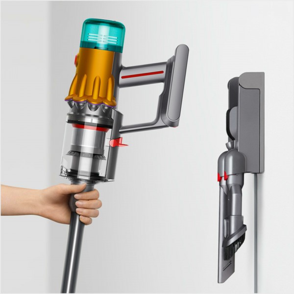 Пылесос Dyson V12s Detect slim submarine (SV46) HEPA, yellow/nickel