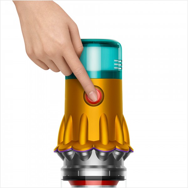 Пылесос Dyson V12s Detect slim submarine (SV46) HEPA, yellow/nickel