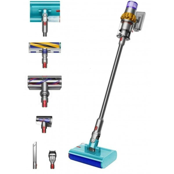 Пылесос Dyson V15s Detect submarine (SV47), yellow/nickel, GB