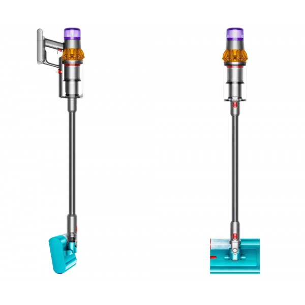 Пылесос Dyson V15s Detect submarine (SV47), yellow/nickel, GB