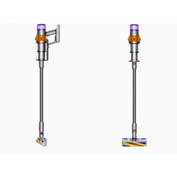 Пылесос Dyson V15 Detect absolute (SV47), yellow/nickel