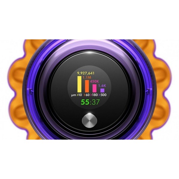 Пылесос Dyson V15 Detect absolute (SV47), yellow/nickel