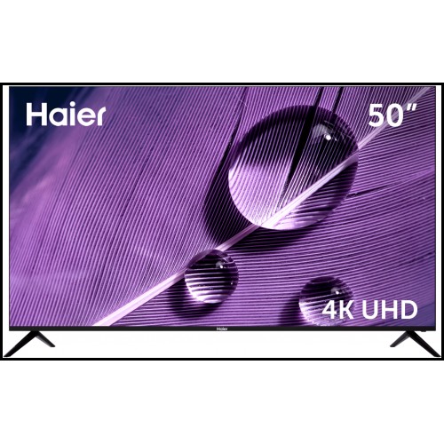 Телевизор Haier 50 Smart TV S1 LED, черный