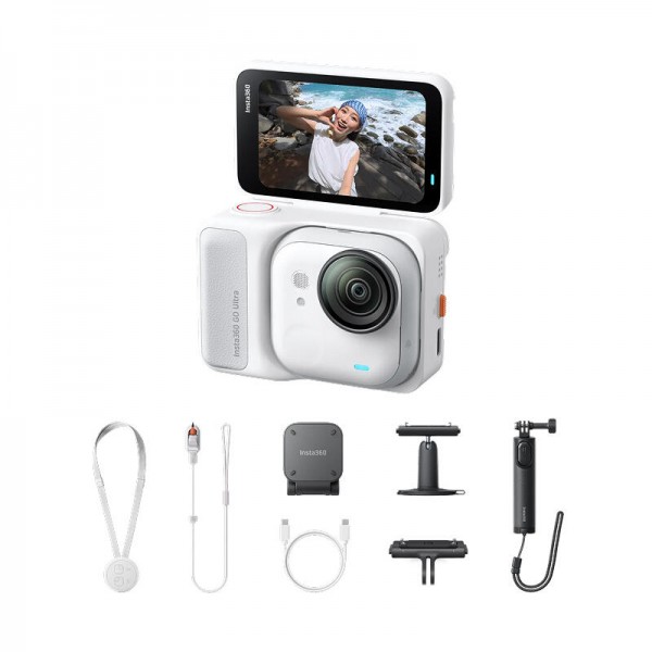 Экшн-камера Insta360 GO Ultra Creator Bundle White