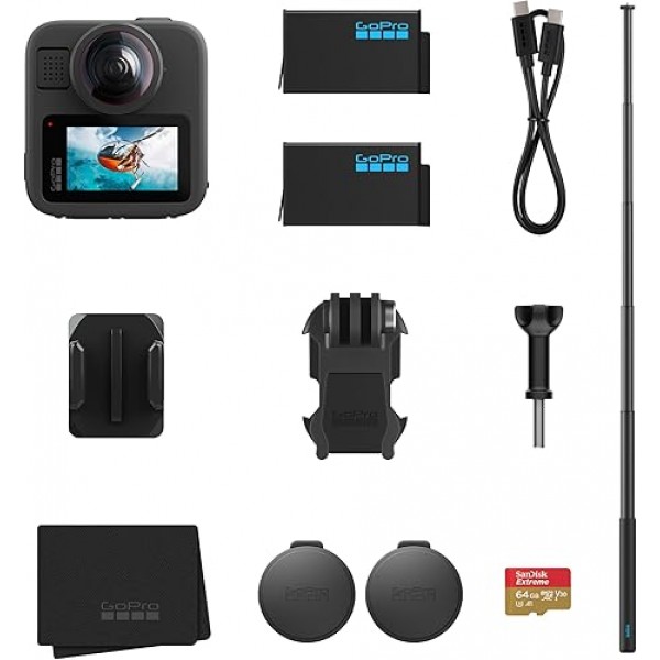 Экшн-камера GoPro MAX 2 Accessory Bundle, черный