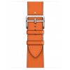 Умные часы Apple Watch Series 8 45 мм Steel Case, Silver/Orange Hermes