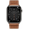 Умные часы Apple Watch Series 8 45 мм Steel Case, Silver/Gold Hermes H Diagonal Single
