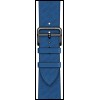 Умные часы Apple Watch Series 8 45mm Steel Case, Silver Stainless with H Diagonal Single Tour, Bleu de France Hermes GPS + Cellular