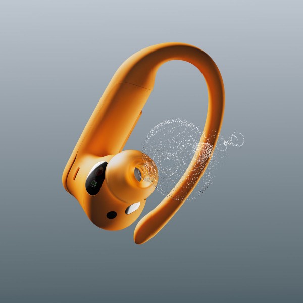 Беспроводные наушники Beats Powerbeats Pro 2 Wireless Earbuds Electric Orange