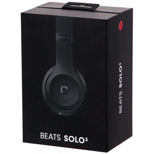 Беспроводные наушники Beats Solo 3 Wireless, черный