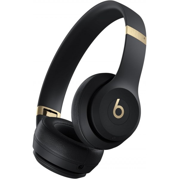 Беспроводные наушники Beats Solo 4, Black Gold (черный золотой)