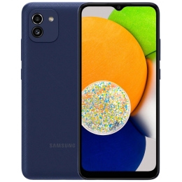 Смартфон Samsung Galaxy A03 4/64 ГБ Синий